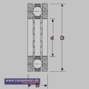 Drucklager F3-8M, 3x8x3,5, F3-8M