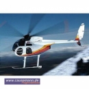 Hughes500 -Rumpf fr 100er Hubschrauber