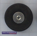 Scale Rad / R&auml;der 19mm Gummi Alu-Nabe f&uuml;r...