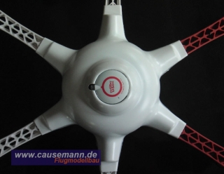 Dome Cover GPS- Haube fr DJI Flamewheel F550 / D155 Polystyrol 1,5mm  wei