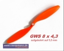GWS-Style-Propeller fr Shockflyer Slowflyer Parkflyer...