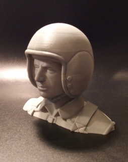 Pilotenfigur Nr.1, 3D-Druck, Ausschnitt, Mae und Preis nach Absprache
