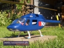 Bell-Ranger-Rumpf für 130er RC-Hubschrauber
