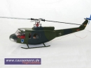 Bell UH 1D-Rumpf für 330er RC-Hubschrauber