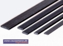 Carbon Kohle CFK Flachstab 0,6 x5x1000mm