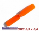 Propeller für Shockflyer Slowflyer Parkflyer GWS  2,5x0,8