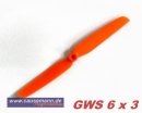 Propeller für Shockflyer Slowflyer Parkflyer GWS  6x3