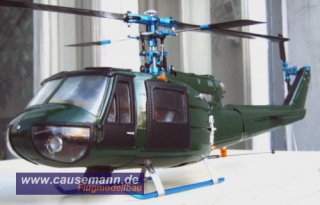 Bell UH1C-Rumpf für 400er, T-Rex, Dragonfly36 etc