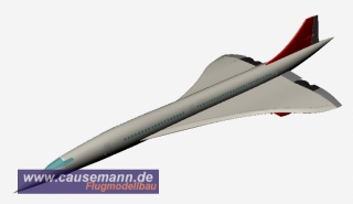 Concorde, div.Modellgrößen, EPP/Depron