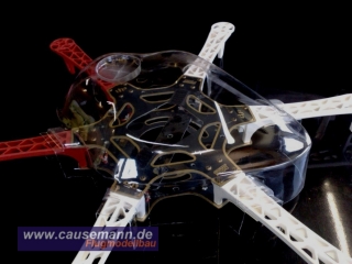 Dome Cover Arrow GPS- Haube f. DJI Flame Wheel / Multicopter / Quadrocopter