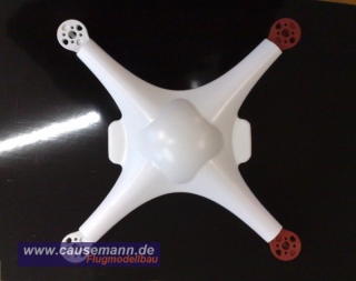 Dome Cover Haube passend für DJI Flame Wheel F330 Polystyrol 1,5mm  weiß