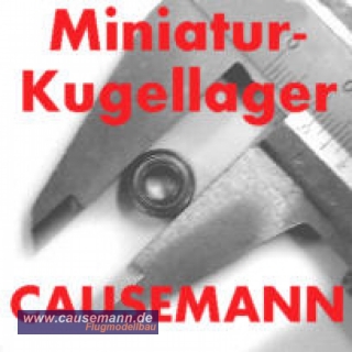 Miniatur Kugellager SMR63 ZZ, 3x6x2,5, SMR 63 ZZ 