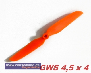Propeller für Shockflyer Slowflyer Parkflyer GWS 4.5x4