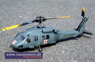 Sikorsky UH60-Rumpf für 450er, T-Rex, Dragonfly36 etc