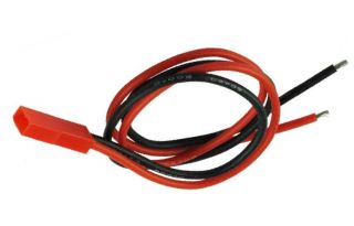 Stecker Typ JST BEC, mit Kabel 150mm, passend für LiPo-Akkus