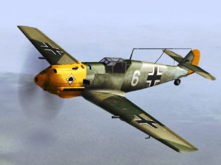 schöne ME 109E, Fun- Parkflyer, fliegt wie ein Shockflyer!