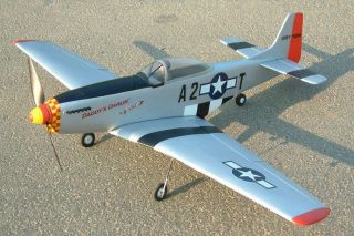 schöne Mustang P51, Fun- Parkflyer, fliegt wie ein Shockflyer!