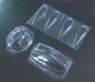 Set Pitts 3D: Motor- und Cockpithaube und Radschuhe