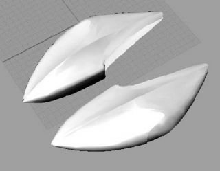 Blade  mCP X Haube im TDR Style, V.2