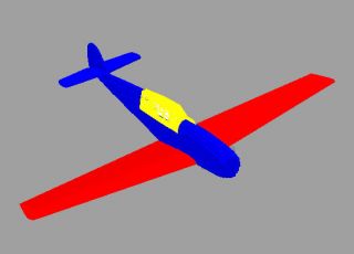 Flügelset kpl. für Me109 (siehe Zeichnung rote Teile)