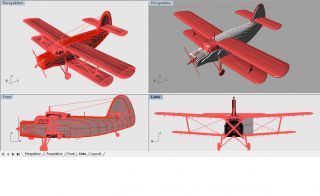 Doppeldecker Antonov AN2, Slowflyer Parkflyer