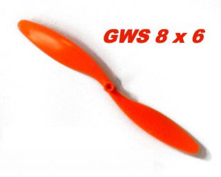 Propeller für Shockflyer Slowflyer Parkflyer GWS 8x6 linksdrehend