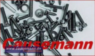 Mutter M4 verzinkt 10 Stück