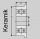 Miniatur Kugellager F695 ZZ/C, 5x13x4, F 695 ZZ /C
