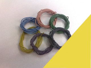 2 m Silikonlitze 0,5mm² grün CUVZ/16