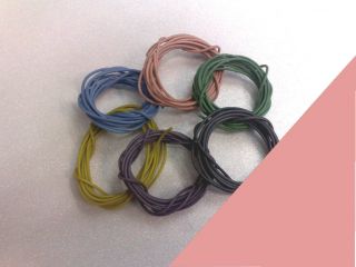 2 m Silikonlitze 0,5mm² rosa CUVZ/16