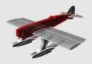 Magic-Planes "Macchi-MC72" -Rumpf, unlackiert,...