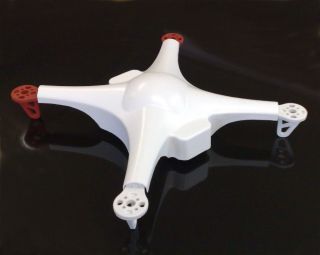 Dome Cover Haube passend für DJI Flame Wheel F330 Polystyrol 1,5mm  weiß