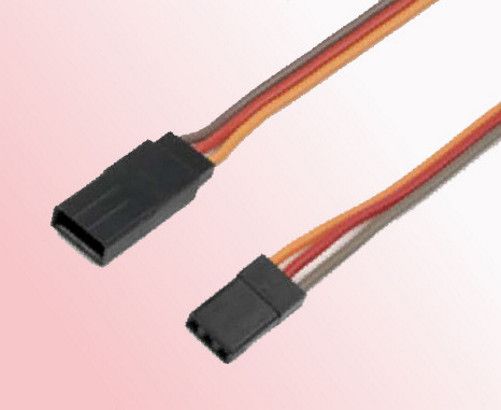 10x Servo-Verlängerungskabel 10 Cm – 3-polig, Stecker-auf-Stecker, JR-Stecker, Für RC-Modelle