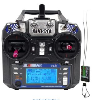 Flysky FS I6 AFHDS 2A 6 K Sender + FS IA6 Empfänger