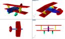 Pitts S1, SW 1000/1200mm / Doppeldecker / MagicPlanes / Shockflyer / Parkflyer