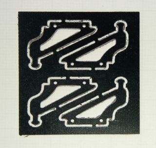 2 Paar Ruderhörner 12 mm für Shockflyer etc.