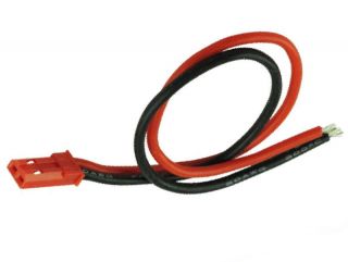 Buchse Typ JST BEC, mit Kabel 300mm, passend für LiPo-Akkus
