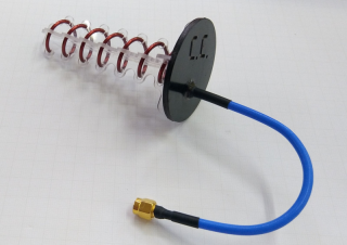 Helix Antenne 7-Turn, 5.8 GHz, LHCP