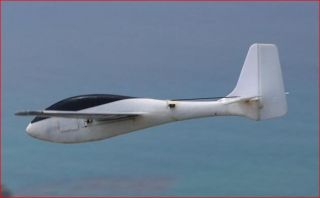"LeFish" Kunstflugsegler, Spannweite 1200mm , Shockflyer Parkflyer, Version "Surfimp" Steve Lange