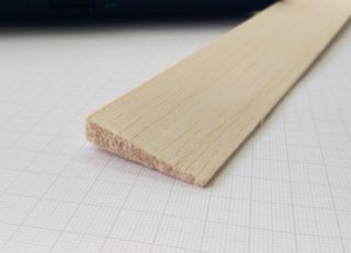 Endleiste Balsa 8x40x1000mm
