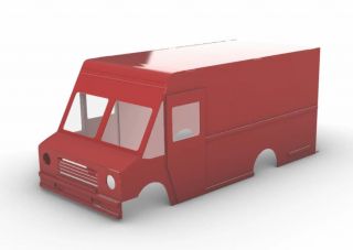 Delivery-Truck, Drift-RC, 1:10