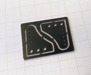 1 Paar Ruderhörner 18mm für 1mm Stahldraht