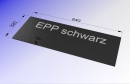 EPP - Platte RG20 schwarz 6mm x 840mm x 320mm
