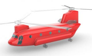 CH-47 STL-Datei oder fertiger Ausdruck