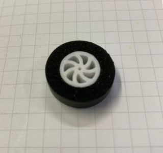 Scale Rad 21mm Gummi für Shockflyer Parkflyer Heli
