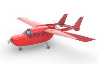 Cessna Skymaster 1200mm Spannweite FullEPP