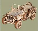 Holzbausatz Puzzle Army Jeep