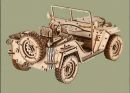 Holzbausatz Puzzle Army Jeep