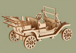Holzbausatz Puzzle Oldtimer