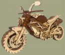 Holzbausatz Motorrad Cafe Racer